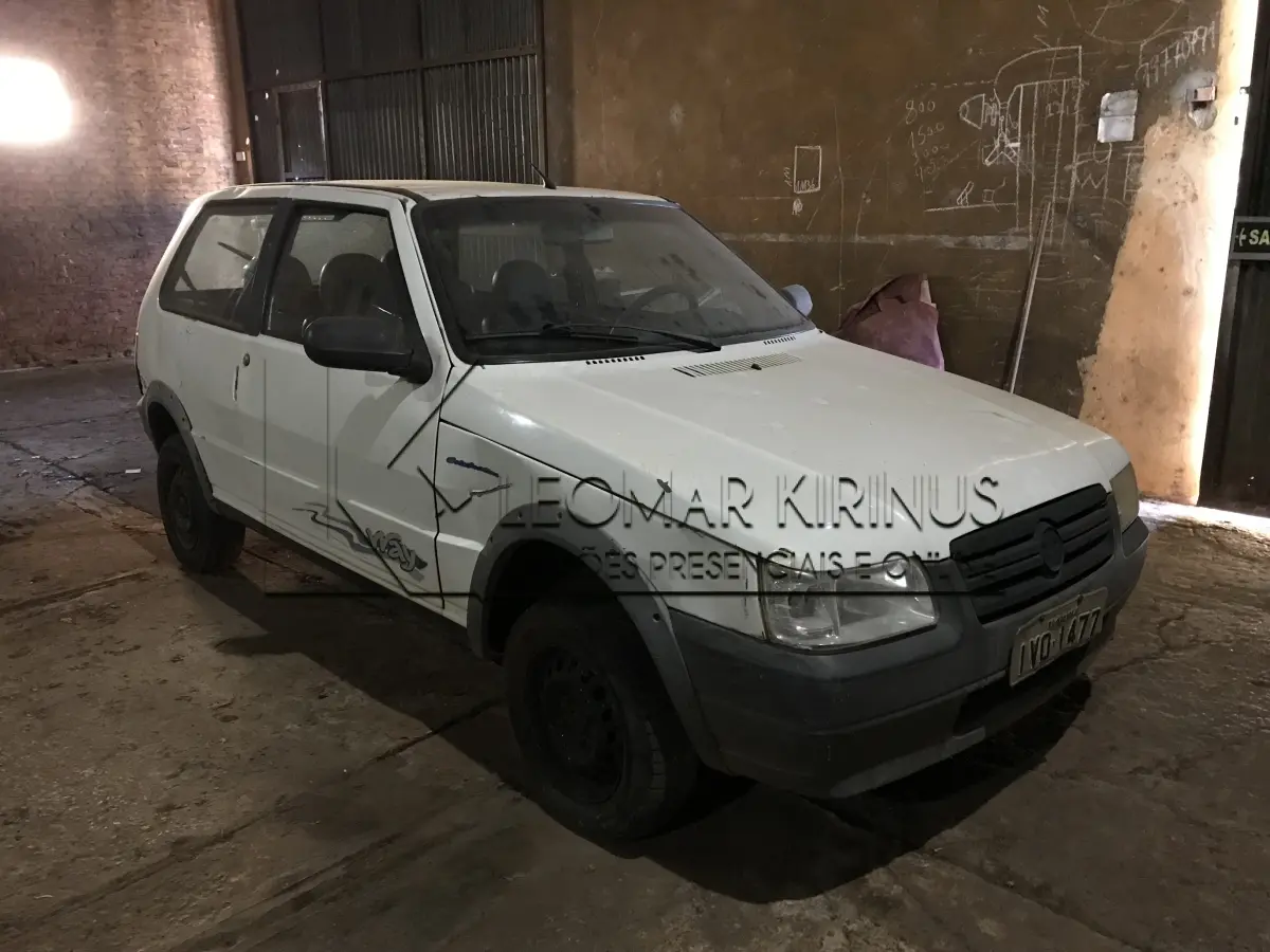 LOTE 001 - FIAT UNO MILLE WAY ECONOMY