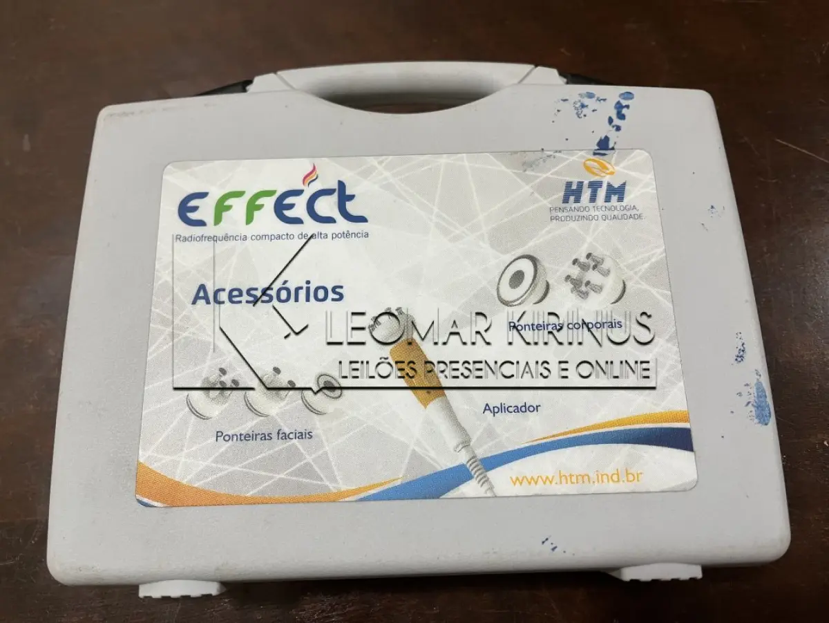 LOTE 003 - APARELHO DE RADIOFREQUÊNCIA EFFECT HTM