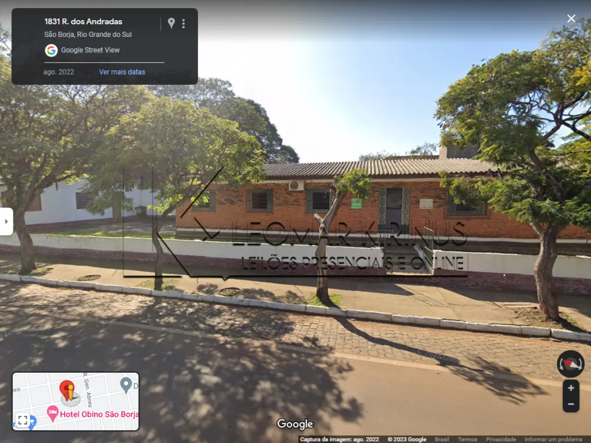 LOTE 001 - TERRENO E IMÓVEL COMERCIAL