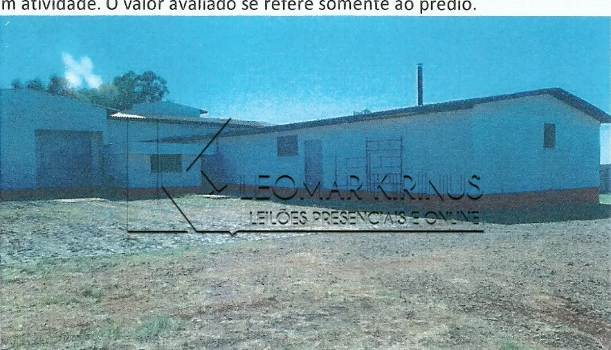 LOTE  - ÁREA DE TERRAS DE 05HA E INSTALAÇÕES DE FRIGORÍFICO