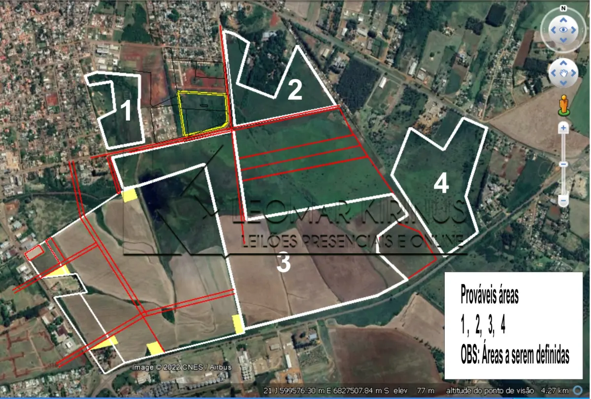 LOTE 000 - FRAÇÃO DE TERRAS DE 106HA56a03ca26ma