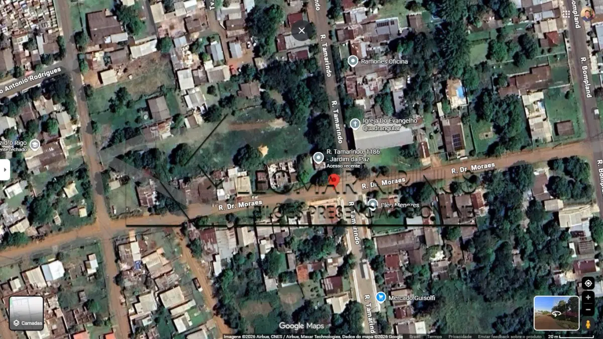 LOTE 001 - TERRENO COM ÁREA DE 379,58M²