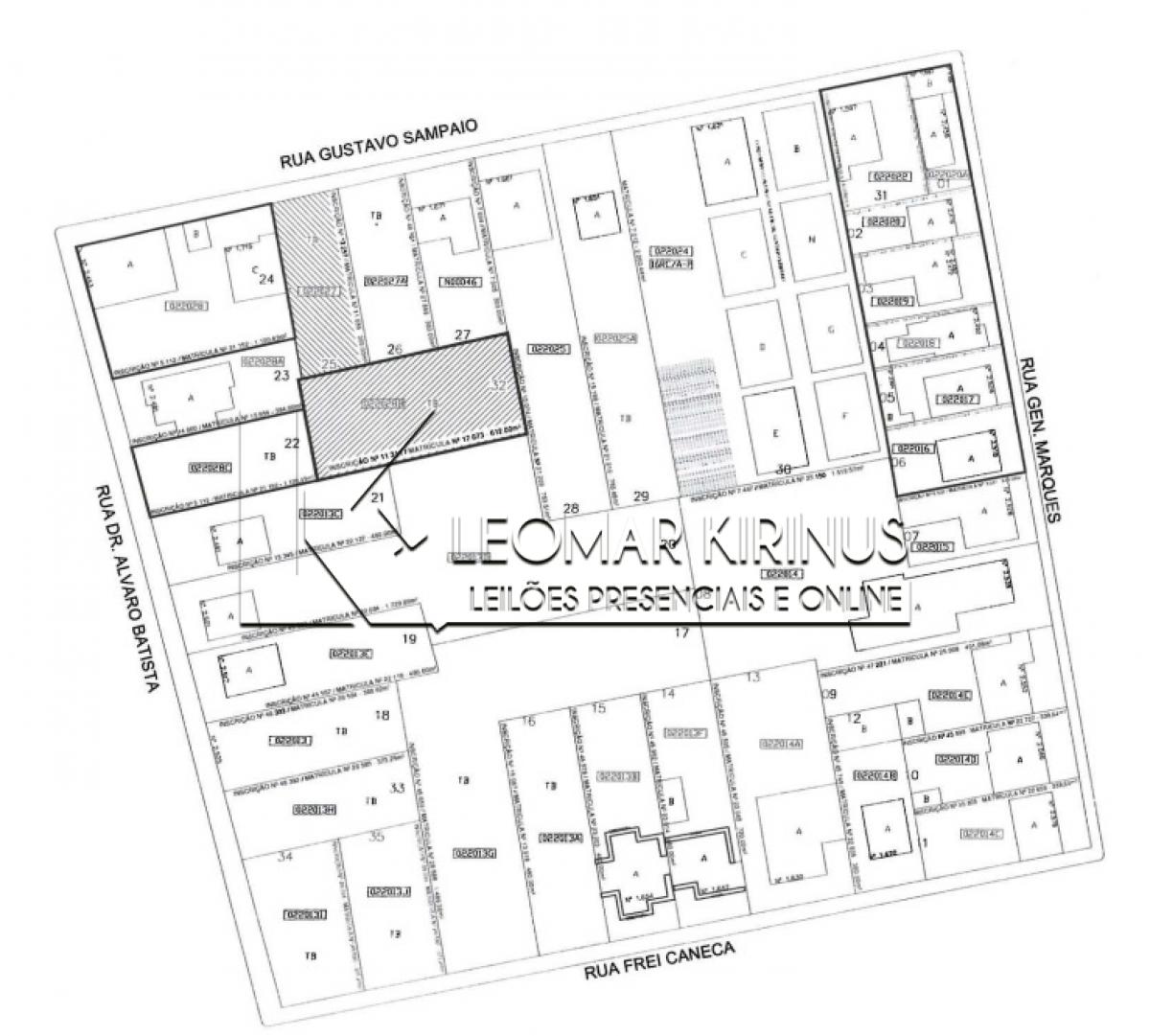 TERRENO COM ÁREA DE 612M²