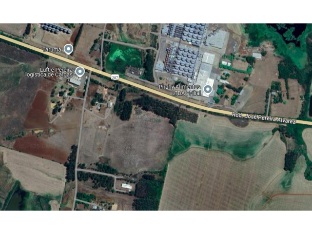 FRAÇÃO DE TERRAS DE 03HA DE TERRA NUA  PRÓXIMO A BR 287