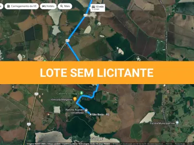 LOTE 001 - UMA FRAÇÃO DE CAMPO E MATOS, com a área de 15ha.95a.14ca