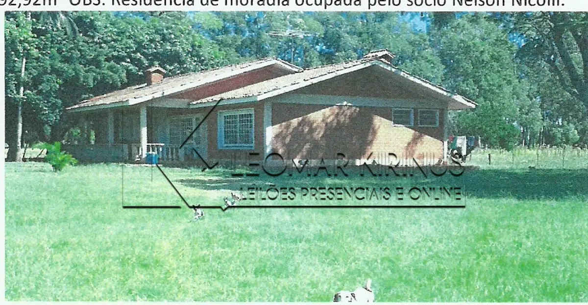 LOTE 000 - FRAÇÃO DE 05 HECTARES - FRIGORÍFICO - RINCÃO DA CRIA