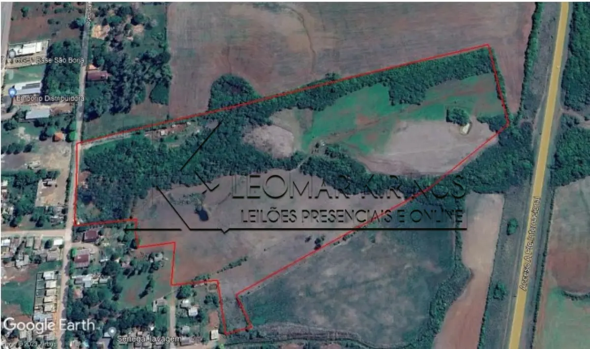 LOTE 001 - FRAÇÃO DE TERRAS