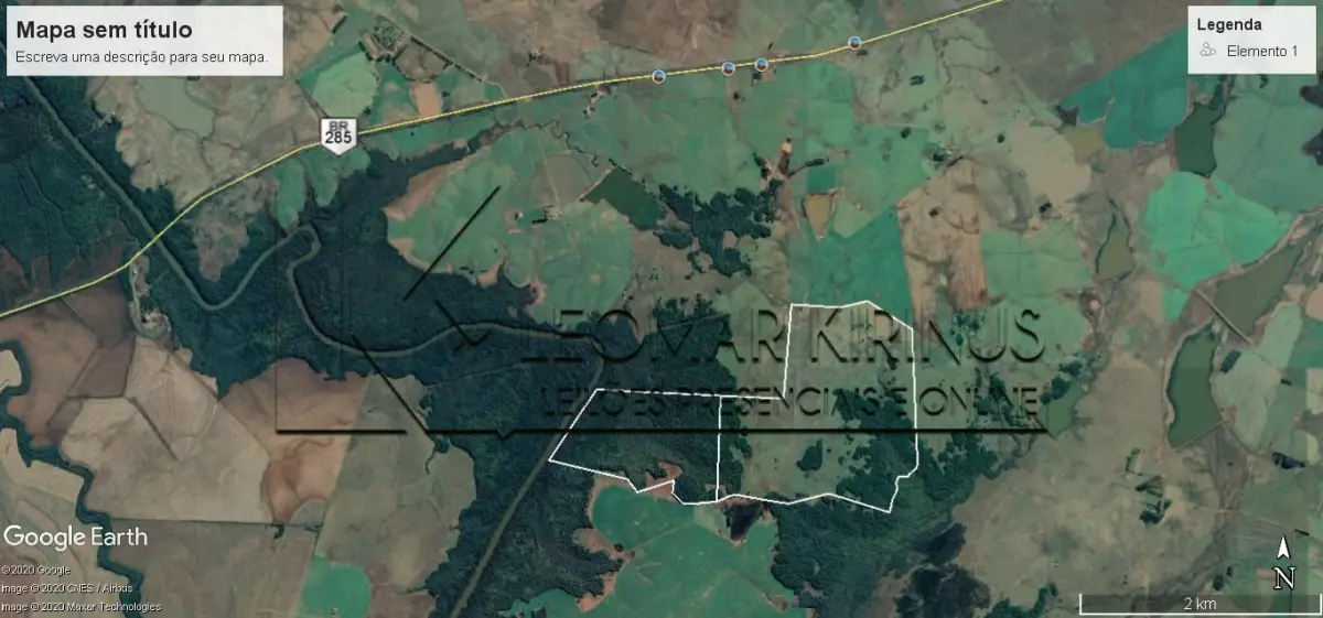 LOTE 001 - FRAÇÃO DE TERRAS DE 15 HA