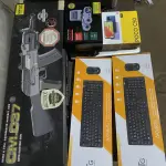 LOTE 003 - COMBO TECLADO SEM FIO E MOUSE