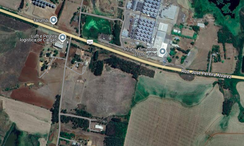 FRAÇÃO DE TERRAS DE 03HA DE TERRA NUA  PRÓXIMO A BR 287